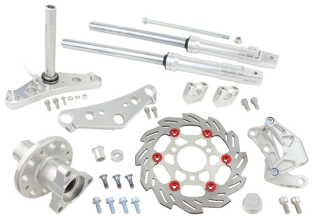 SHIFT UP シフトアップ ワイド208mm ステムΦ27mm フロントフォークキット モンキー HONDA ホンダ その他フロントフォークオプション・補修部品 サスペンション 足回り
