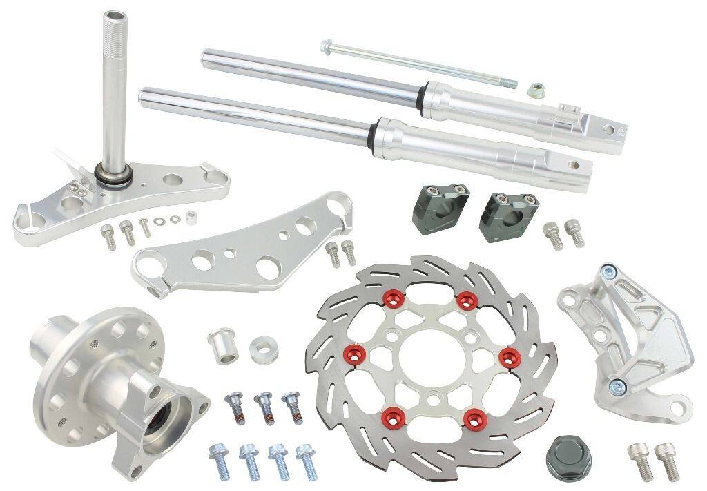 SHIFT UP シフトアップ ワイド208mm ステムΦ27mm フロントフォークキット モンキー HONDA ホンダ その他フロントフォークオプション・補修部品 サスペンション 足回り