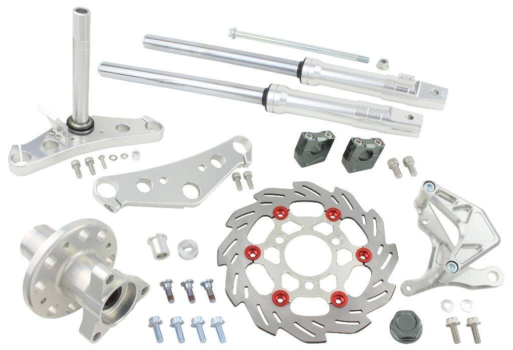 SHIFT UP シフトアップ ワイド208mm ステムΦ27mm フロントフォークキット モンキー HONDA ホンダ その他フロントフォークオプション・補修部品 サスペンション 足回り