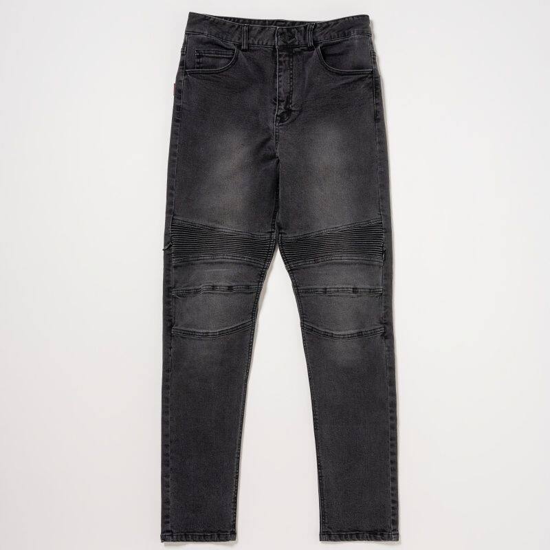 ■商品概要管理番号：26370910サイズ：S■レディース【カラー】BLACK DENIM【素材／仕様】表地：綿98％ポリウレタン2％■詳細説明伸縮性は業界ナンバーワン！春から秋まで活躍するライディング設計のパンツ。深く曲げた膝に無用のテンションをかけない、膝上シャーリング入りのパンツは「はけばわかる」着心地のよさ。豊富なサイズ展開とカラー展開はバイクに乗る日のコーディネートにこだわりたい私たちにピッタリ。イザという時の安心感と、女性の動きとラインを知っているからこそ生まれた、無理のないフィット感を両立させたスタンダードなライディングパンツです。【1】【2】肩／肘／脊椎メッシュプロテクター軽くて、ムレない、メッシュタイプ【3】胸部オリジナルプロテクターメッシュタイプで蒸れにくく、立体対応スリット構造で当たりが優しい■注意点※本商品は新品ですが、シーズンオフ特価のため、パッケージに多少の傷や汚れがある場合がございます。予めご了承ください。※対象商品は在庫限りとなります。完売次第、販売終了となりますので、お早めにご検討ください。※特価販売のため、予告なく価格や販売条件が変更となる場合がございます。※「＋／プラス」は、RossoStyleLab独自のサイズ規格です。「M＋」→ Mのワイドサイズ／「L＋」→ LLサイズ相当※サイズ表は目安としてご使用ください。※撮影の照明や天候により、またお客様がお使いのモニターや閲覧環境等により、実物と色味が違って見える場合がございます。※モデル画像、商品画像はサンプルのため、色味やサイズ等の仕様に変更がある場合がございますので、予めご了承ください。※画像には他のカラーリング・商品が含まれている場合があります。※メーカー都合により商品の仕様変更がある場合がございます。ご了承ください。　※受注後のキャンセル、返品、都合交換はできません。予めご了承ください。
