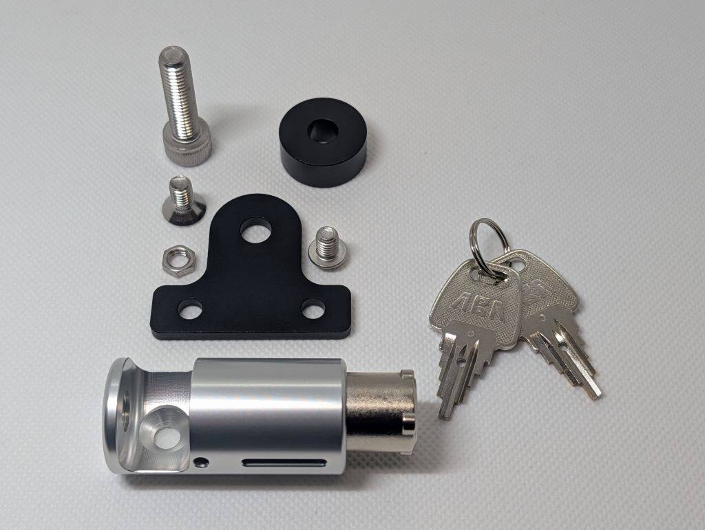 Fixe design フィックスデザイン ヘルメットロック M1 M8 ユニバーサルマウントKIT SIL ボルト用 ヘルメット
