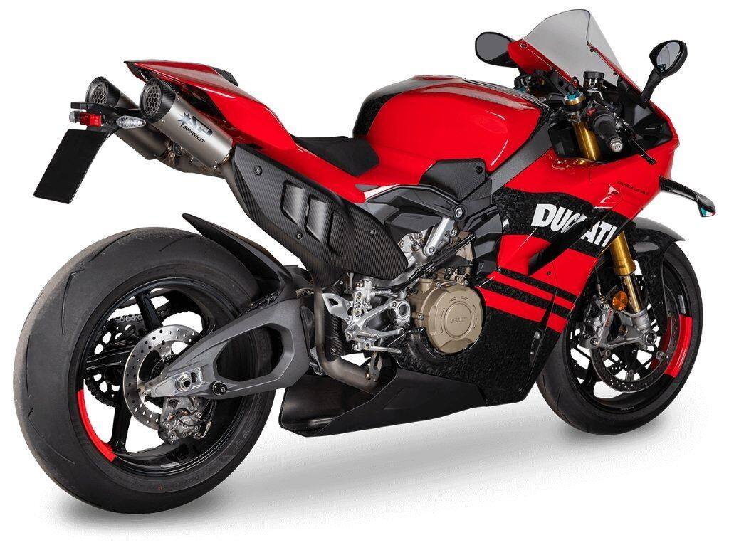 SPARK EXHAUST スパーク マフラー RACING FULL SYSTEM：full TITANIUM Collector＋2 DYNO silencers underseat PANIGALE V4 S STREETFIGHTER DUCATI ドゥカティ フルエキゾーストマフラー