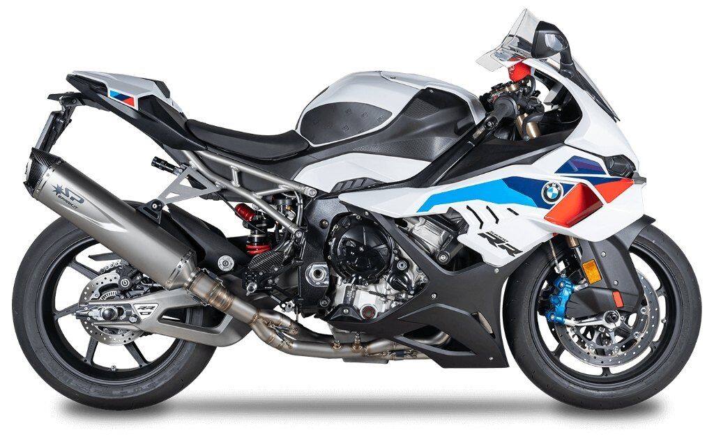 SPARK EXHAUST スパーク マフラー EVO 2023 FULL TITANIUM SYSTEM：Stainless Steel collector＋FORCE silencer M 1000 RR S BMW フルエキゾーストマフラー