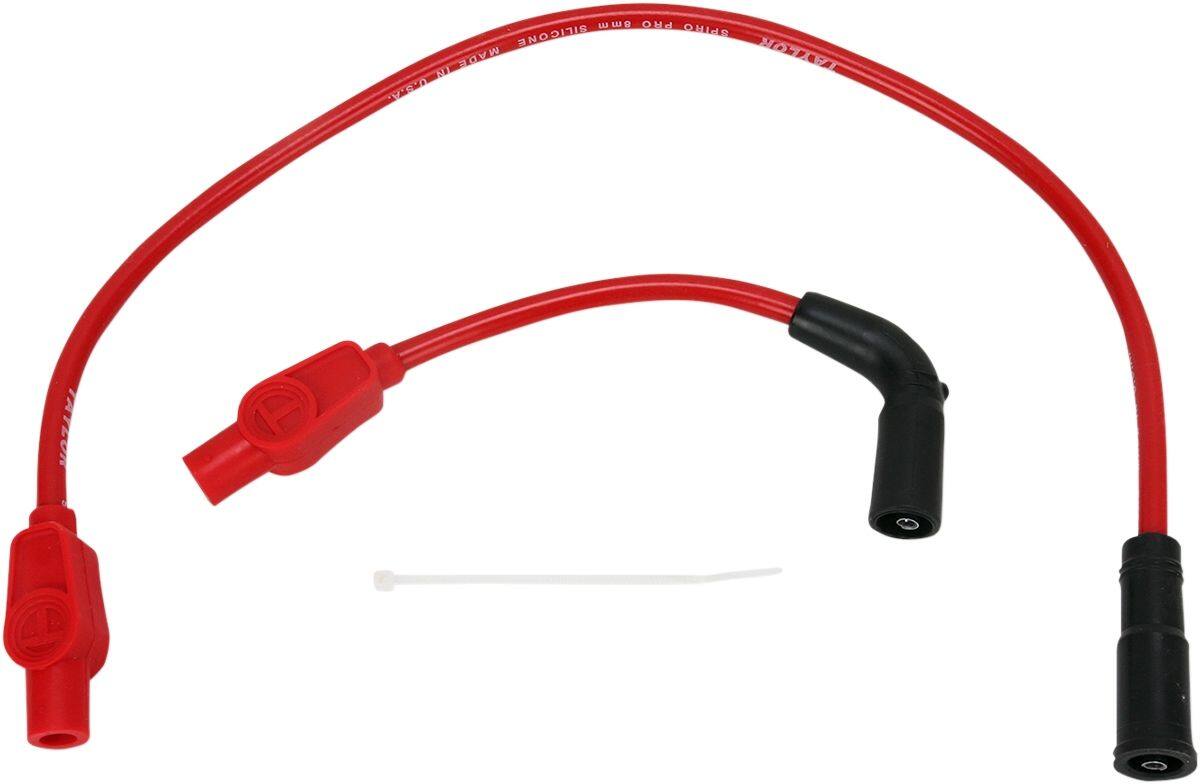SUMAX スーマックス PLUG WIRES RED 99-06 FLT [DS-242613] Electra Glide Classic - FLHTC 1999 2005 Standard FLHT 2006 Ultra FLHTCU Road FLTR 2002 King FLHR Custom FLHRS 2004 Street FLHX HARLEY-DAVIDSON ハーレーダビッドソン プラグコード 点火系 エンジン