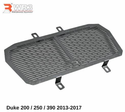 WR3 ダブルアールスリー Radiator Cover 200 Duke 250 390 KTM ラジエーターコアガ...