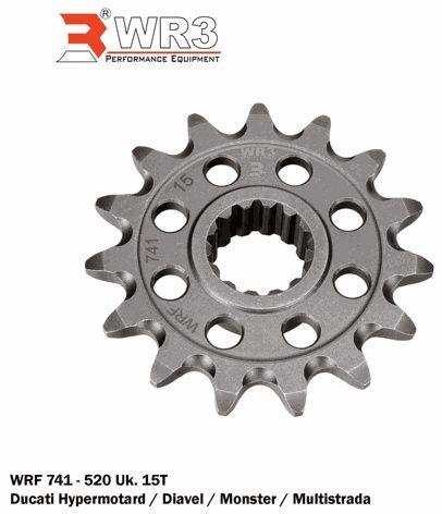 WR3 ダブルアールスリー Front Sprocket Diavel Hypermotard Monster Multistrada DUCATI ドゥカティ ドライブスプロケット・フロントスプロケット 駆動系