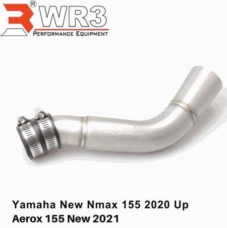 WR3 ダブルアールスリー Velocity Connecting Pipe Aerox 155 New Nmax YAMAHA ヤマハ エキゾーストパイプ マフラー