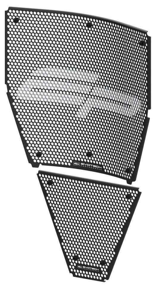 Evotech Performance エボテックパフォーマンス Upper Radiator Guard Panigale V4 R S Corse SP2 30° Anniversario 916 Speciale Superleggera Streetfighter Lamborghini SP DUCATI ドゥカティ ラジエーターコアガード・オイルクーラーコアガード 冷却関連 エンジン