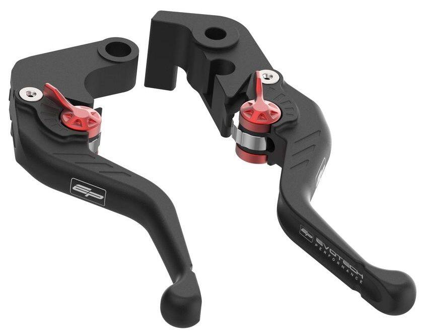Evotech Performance エボテックパフォーマンス Evo Short Brake and Clutch Lever Set 701 Supermoto Svartpilen 1050 Adventure 1090 R HUSQVARNA ハスクバーナ KTM ブレーキ・クラッチレバーセット ハンドル周辺パーツ ハンドル