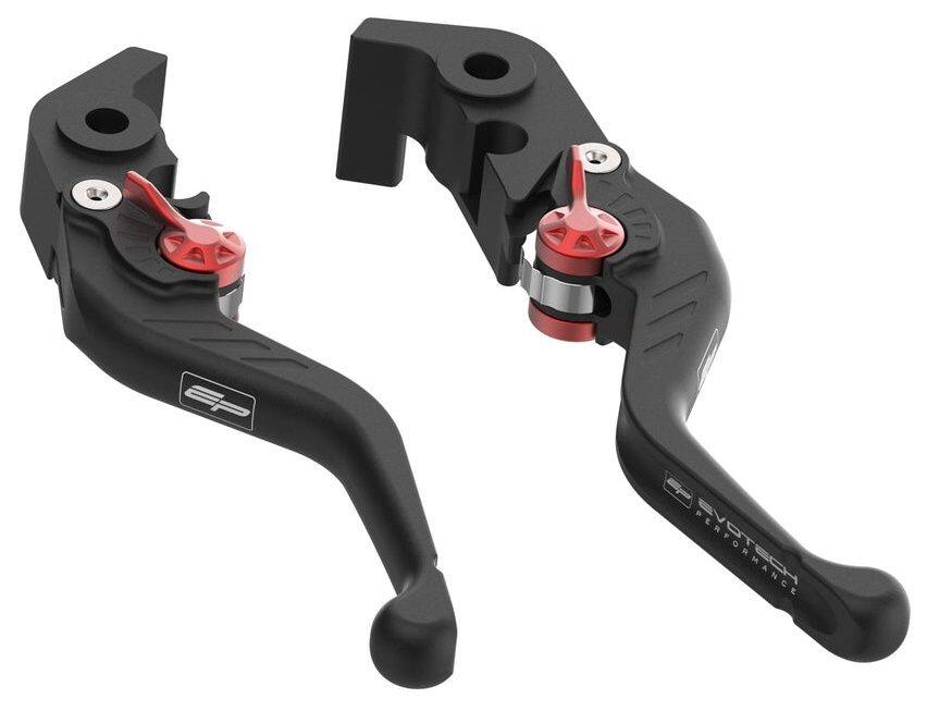 Evotech Performance エボテックパフォーマンス Evo Short Clutch and Brake Lever Set Panigale V4 SP2 30° Anniversario 916 DUCATI ドゥカティ ブレーキ・クラッチレバーセット ハンドル周辺パーツ ハンドル