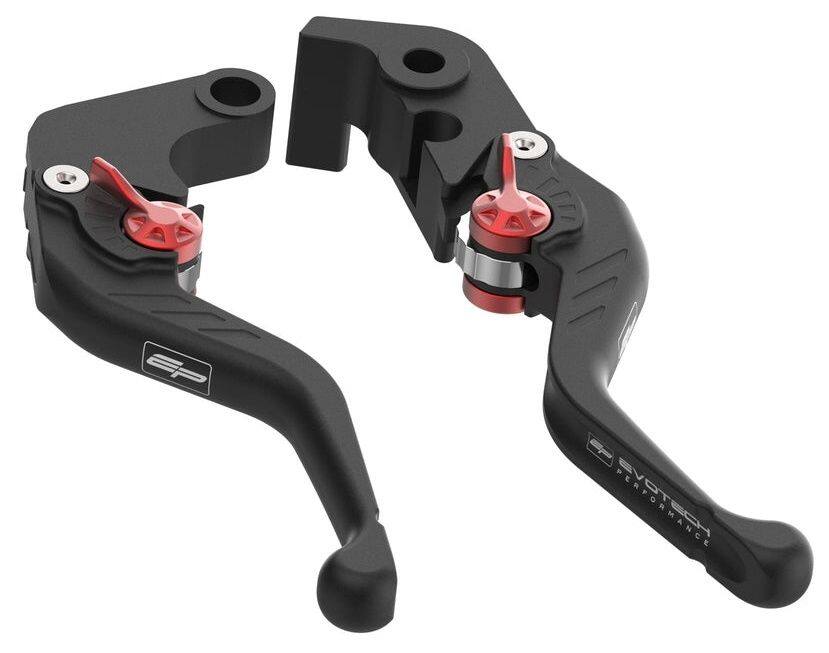 Evotech Performance エボテックパフォーマンス Evo Short Brake and Clutch Lever Set America Daytona 955i Speed Four Triple TT 600 TRIUMPH トライアンフ ブレーキ・クラッチレバーセット ハンドル周辺パーツ ハンドル