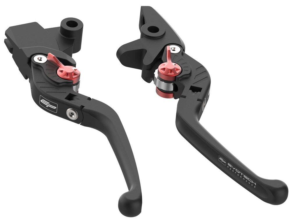 Evotech Performance エボテックパフォーマンス Evo Folding Clutch and Brake Lever Set HP2 Sport BMW ブレーキ・クラッチレバーセット ハンドル周辺パーツ ハンドル