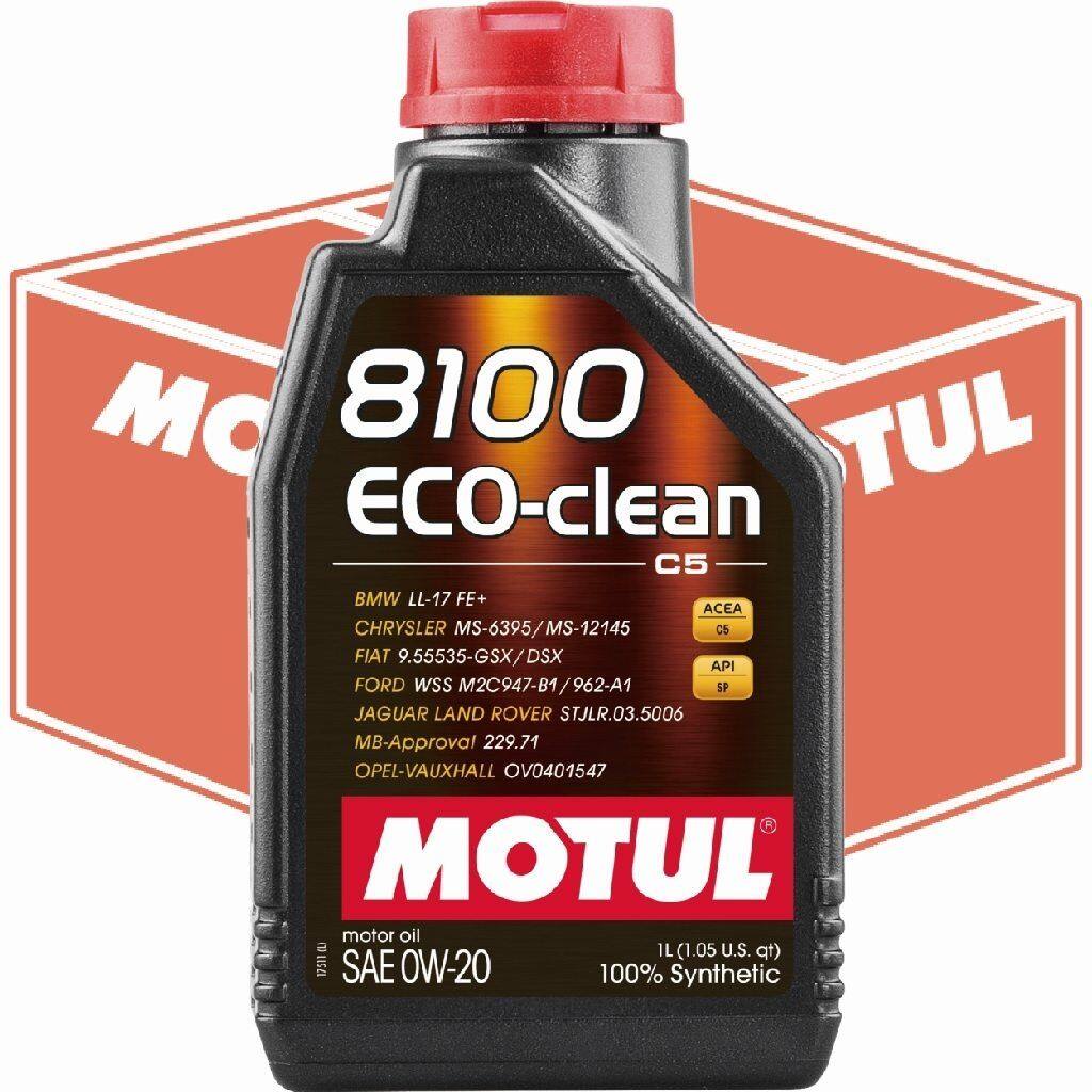 MOTUL モチュール 【ケース】8100 Eco-clean【0W-20】【1L】【4サイクルオイル】 4...