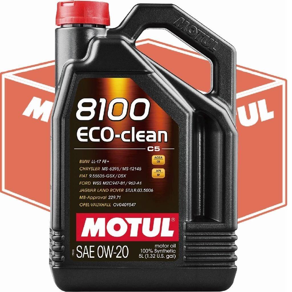 MOTUL モチュール 【ケース】8100 Eco-clean【0W-20】【5L】【4サイクルオイル】 4...