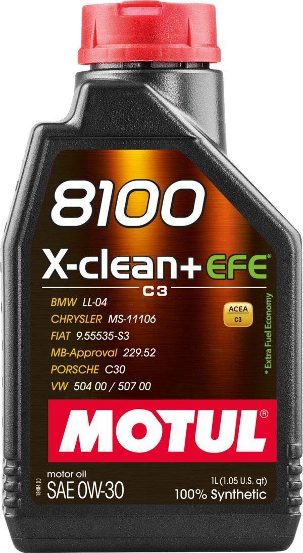 MOTUL モチュール 8100 X-clean+ EFE 4サイクルオイル オイル