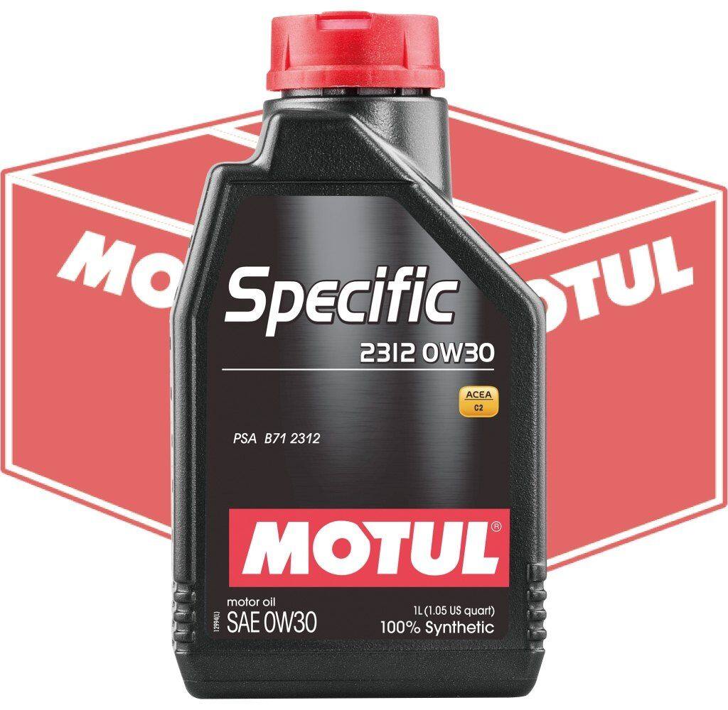 MOTUL モチュール 【ケース】SPECIFIC 2312【0W-30】【1L】【4サイクルオイル】 4...