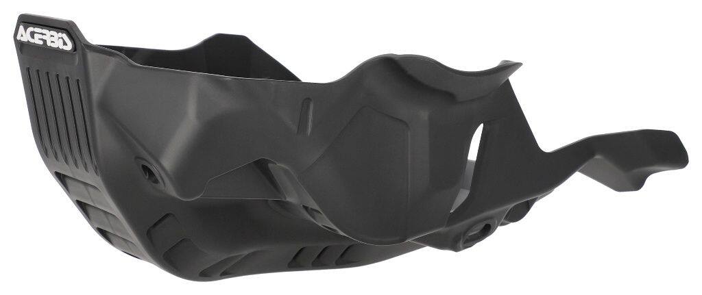 ■商品概要カラー：090 - black素材：・スチール 4.00％・プラスチック 96.00％■詳細説明・CFMotoスキッドプレートは、車両が岩、丸太、フープ、その他の自然な地形の上をスムーズに滑れるように設計されており、より速く、よりコントロールされた乗り心地を保証します。・最大限の保護を目指して設計されており、フレーム、エンジン、ウォーターポンプ、クランクケース、フットペグエリアを衝撃や破片から守ります。・背面近くの戦略的な開口部によりプレートが軽くなり、空気の流れが改善され、泥や汚れを洗い流しやすくなります。・この設計は、泥や破片が下に溜まるのを制限することで、堆積を防ぐことにも役立ちます。・重量：1358gAcerbisスキッドプレートは、追加の管状保護装置 (クラッシュ バー/管状エンジンガード)、センタースタンド、または標準構成後に取り付けられたその他のアクセサリを備えたオートバイとは互換性がない場合があります。これらのコンポーネントを同時に取り付けると、製品の正しい取り付けが妨げられたり、正しく取り付けられなくなる可能性があります。■注意点※取扱説明書が付属する場合は外国語となります。※輸入商材の為、納期が遅れる場合がございます。あらかじめご了承ください。※画像には他の商品が含まれている場合があります。※メーカー都合により商品の仕様変更がある場合がございます。ご了承ください。　※受注後のキャンセル、返品、都合交換はできません。予めご了承ください。■適合車種450 MT&ensp;450 MT 年式: 24-26