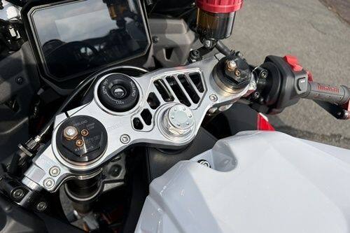 Top Bridges - AGRAS アグラス トップブリッジ＆ハンドルSET(バランサー有) YZF-R9 YAMAHA ヤマハ トップブリッジ ハンドル周辺パーツ ハンドル