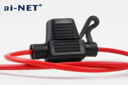 ai-net アイネット 防水 ミニ平型ヒューズホルダー ヒューズ 電装系