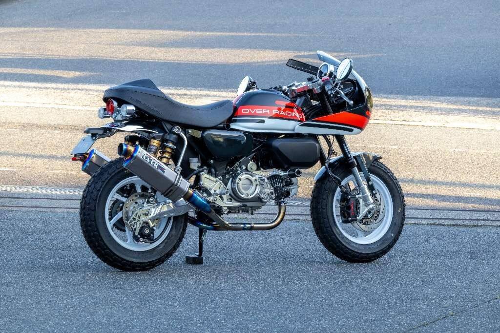 OVER オーヴァー TT-Formula Twin フルチタン Monkey125 HONDA ホンダ フルエキゾーストマフラー マフラー