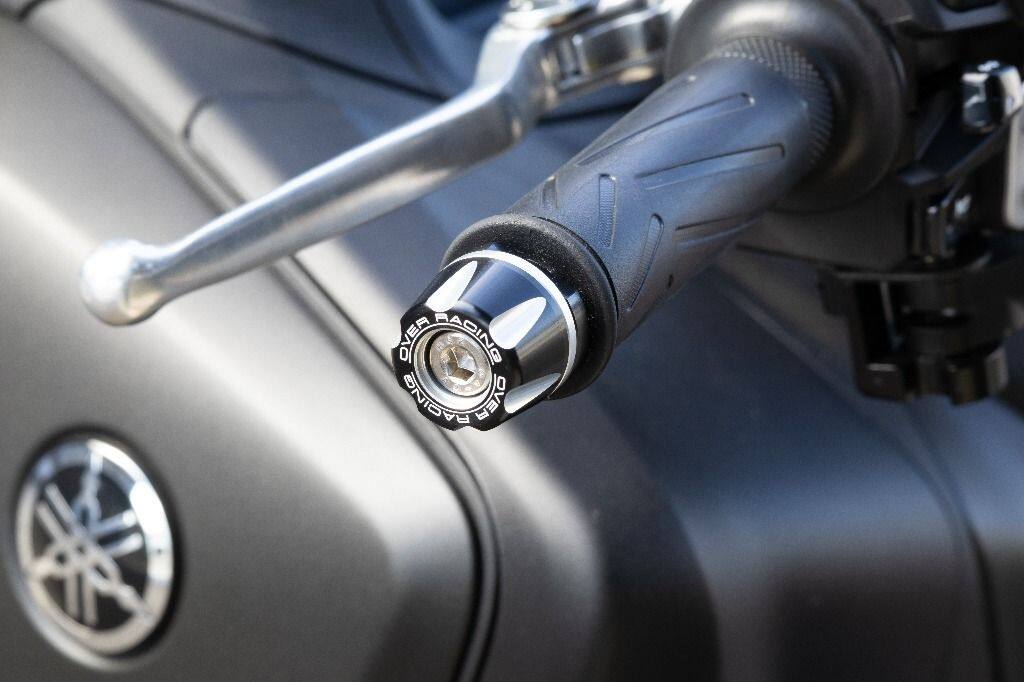 OVER オーヴァー バーエンド Type2 TMAX560 YAMAHA ヤマハ ハンドル カラー：ブラック×シルバーアルマイト仕上げ
