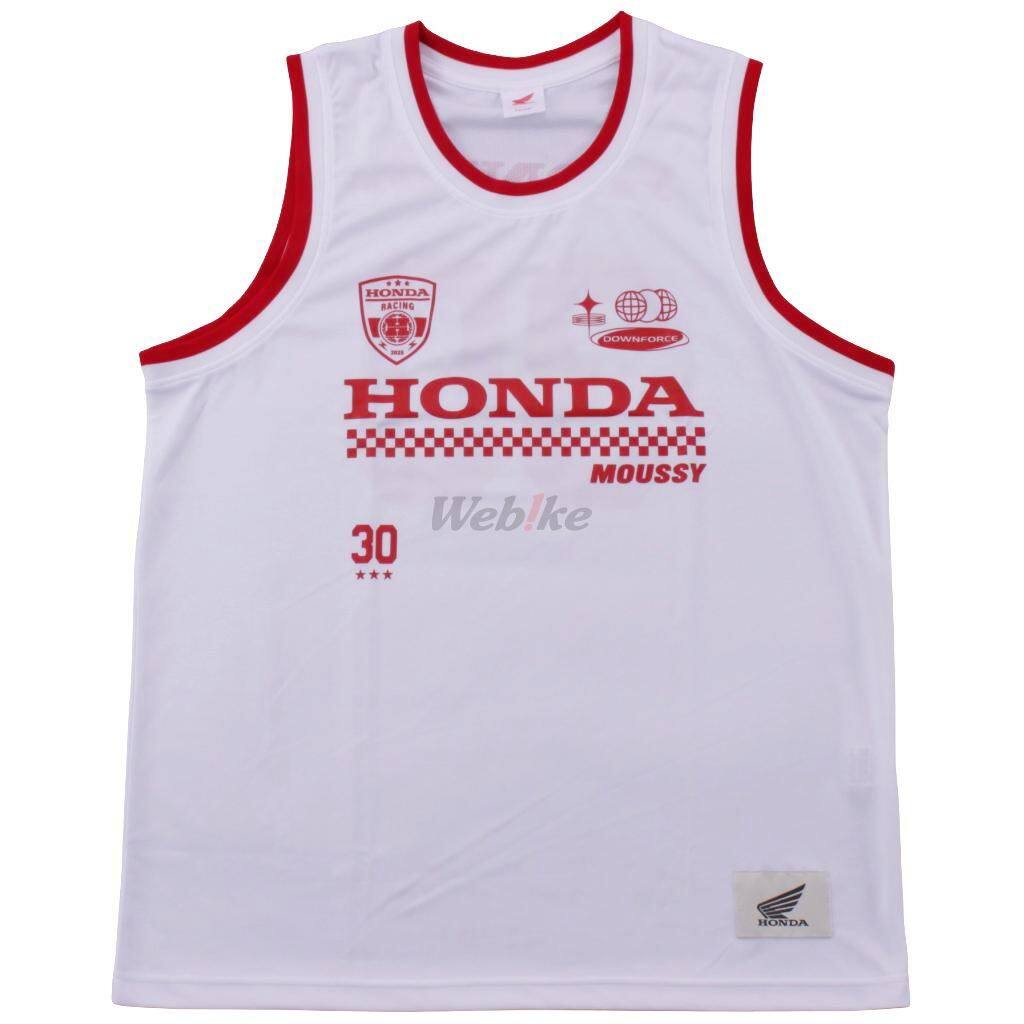 HONDA RIDING GEAR ホンダ ライディングギア MOUSSY BASKETBALL SHIRT Tシャツ ア...