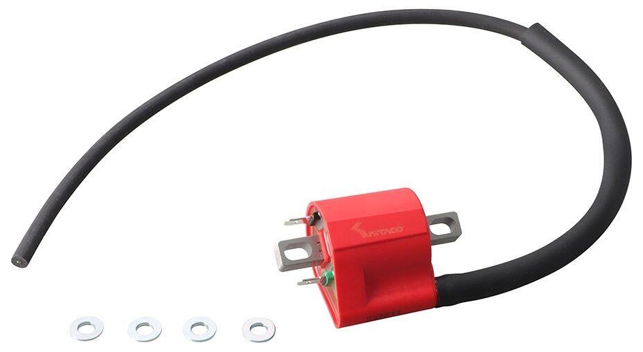 KITACO キタコ イグニッションコイル CT125ハンターカブ クロスカブ50 スーパーカブ110 ダックス125 モンキー125 HONDA ホンダ 点火系 エンジン カラー：レッド