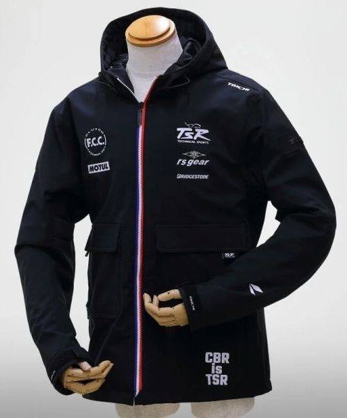 HONDA RIDING GEAR ホンダ ライディングギア TSR SOFTSHELL HOODIE オールシーズン...