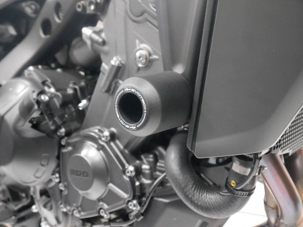 Evotech Performance エボテックパフォーマンス Crash Protection Bobbins MT-09 SP Tracer 9 GT+ GT XSR900 GP YAMAHA ヤマハ エンジンスライダー・フレームスライダー フレーム