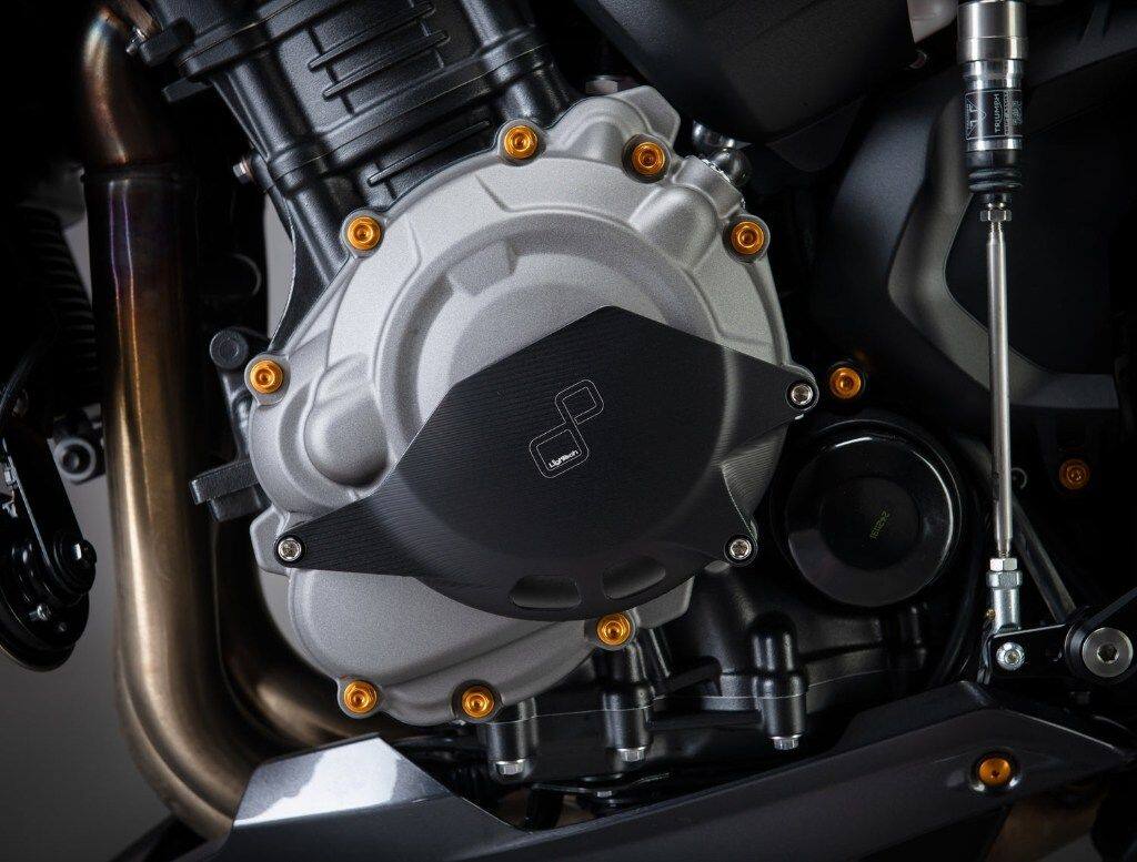 LighTech ライテック アルミニウムプロテクション ジェネレーターカバー SPEED TRIPLE 1200 RR RS RX TRIUMPH トライアンフ クラッチカバー エンジンパーツ エンジン