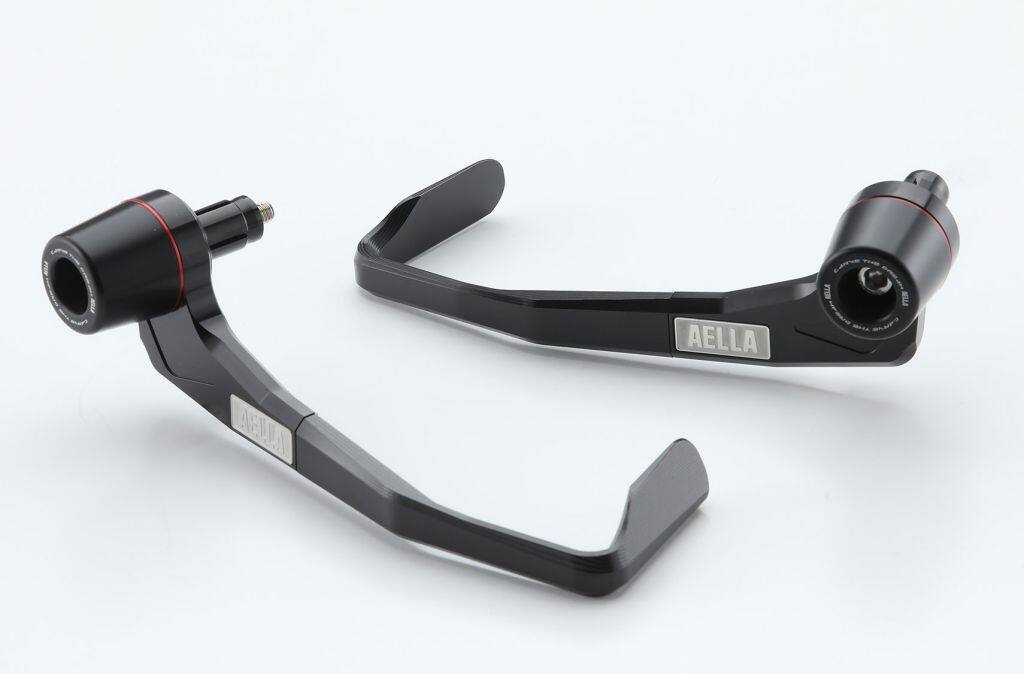 AELLA アエラ ブレーキレバーガード＆クラッチレバーガードセット[内径14mm-15mm対...