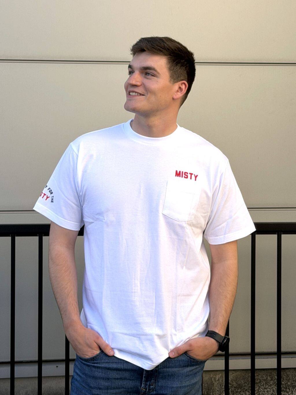 MISTY ミスティ 1995 Tシャツ 〈ホワイト〉 アパレル