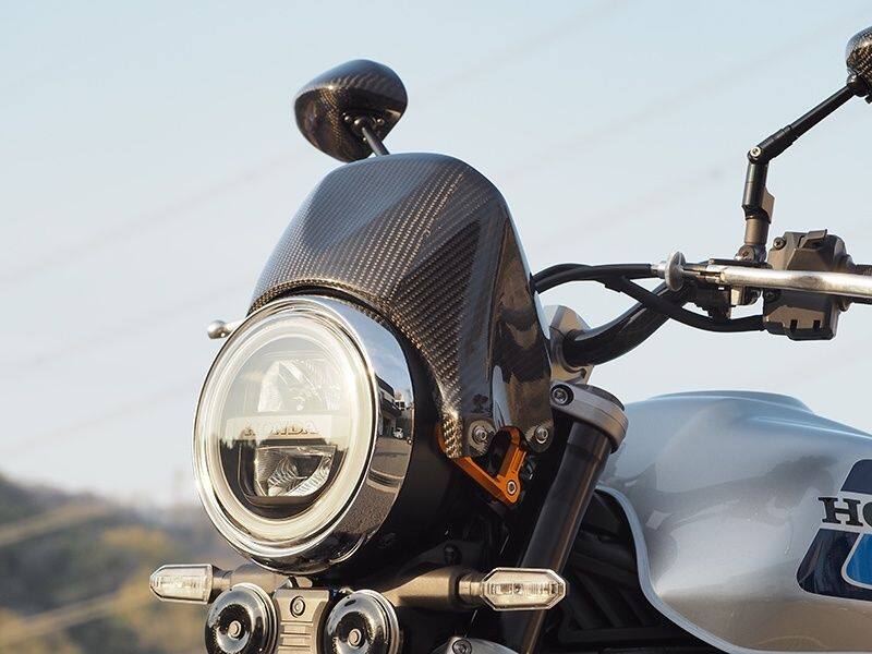 Other - Magical Racing マジカルレーシング メーターバイザー CB1000F HONDA ホンダ カウル関連 外装 タイプ：綾織カーボン製 / MagiVeilセラミックコーティング：なし