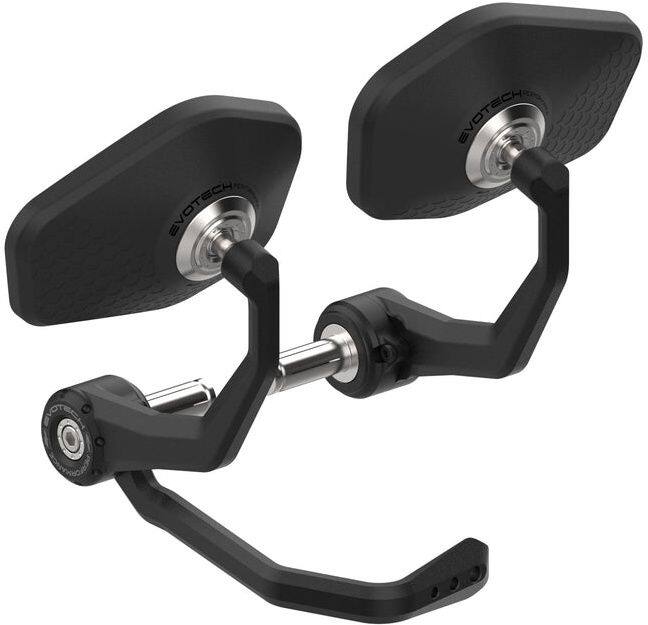 Evotech Performance エボテックパフォーマンス バーエンドミラー／ブレーキプロテクター(スポーツ) Tuono V4 Factory V100 Mandello S APRILIA アプリリア MOTOGUZZI モトグッチ バーエンドミラー ハンドル