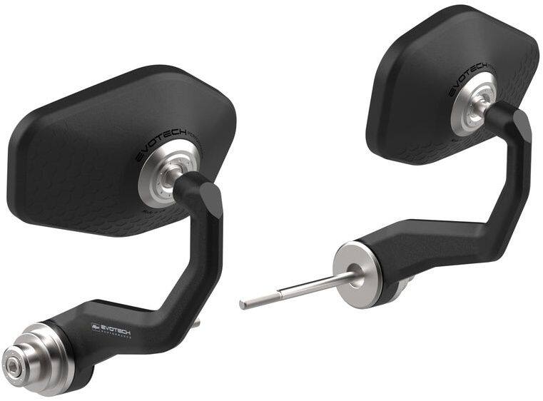 Evotech Performance エボテックパフォーマンス Handguard Bar End Mirrors (Sport) DesertX Rally DUCATI ドゥカティ バーエンドミラー ハンドル