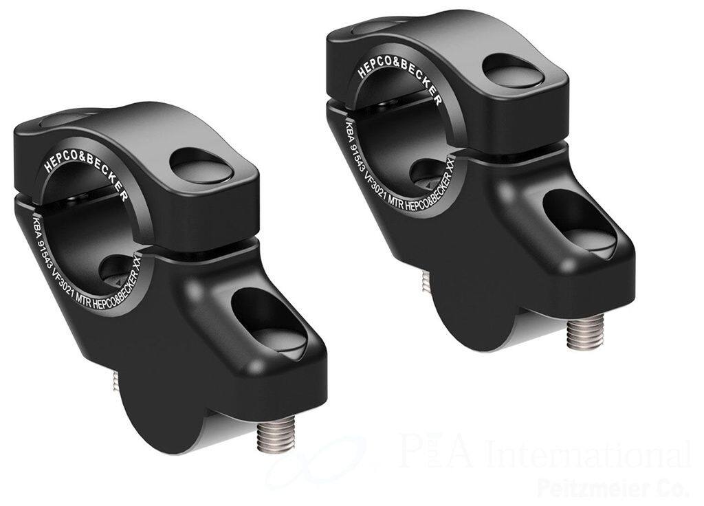 HEPCO＆BECKER ヘプコ＆ベッカー ハンドルバーセットバックライザー Speed Twin 12...