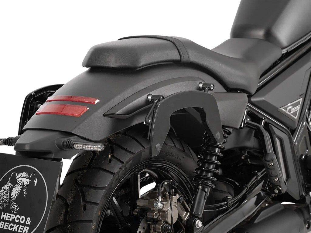 HEPCO＆BECKER ヘプコ＆ベッカー サイドソフトケースホルダー 「C-Bow」 125-C2 バッグ・ボックス取り付けステー 車体用バッグ・ケース
