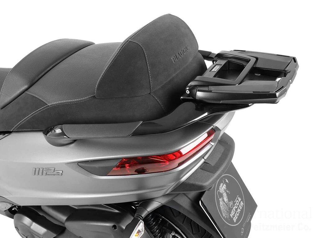 HEPCO＆BECKER ヘプコ＆ベッカー トップケースホルダー イージーラック MP3 350 500 Sport Advanced PIAGGIO ピアジオ リアキャリア 外装