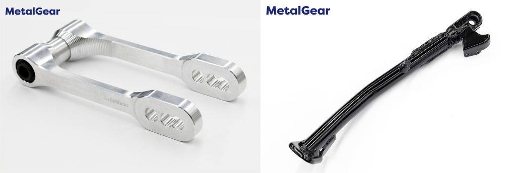 METAL GEAR メタルギア DR-Z4SM専用ローダウンキット 3ポジション＋ショートサイドスタンドセット DR-Z4SM SUZUKI スズキ ローダウンキット サスペンション 足回り