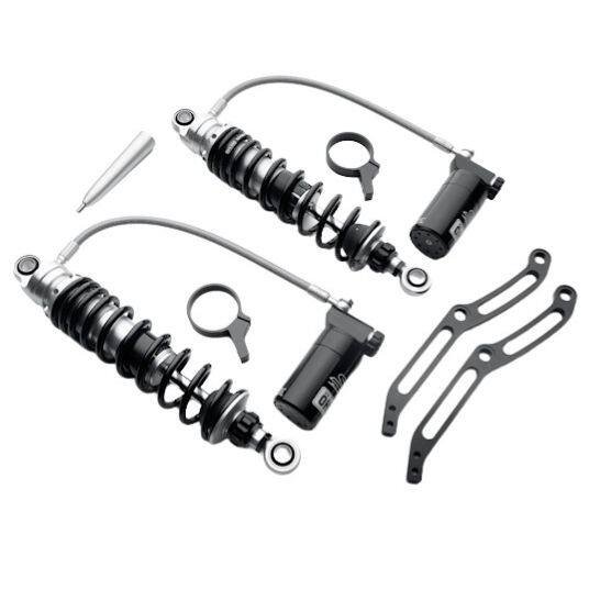 Screamin’Eagle スクリーミンイーグル Screamin’ Eagle/Ohlins Remote Reservoir Rear Shocks HARLEY-DAVIDSON ハーレーダビッドソン リアサスペンション サスペンション 足回り