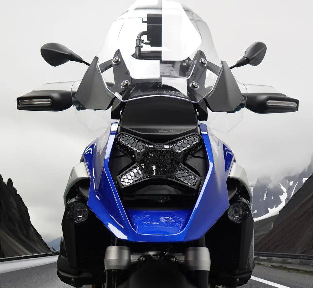 Evotech Performance エボテックパフォーマンス Headlight Guard R 1300 GS Option 719 Tramuntana TE Triple Black Trophy BMW ヘッドライトガード 外装