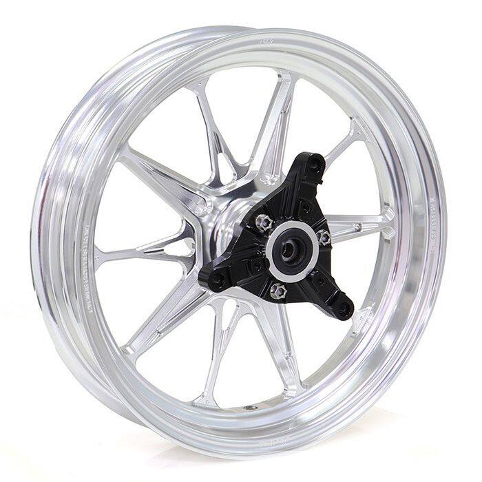 ■商品概要・Applicable Models：YAMAHA CYGNUS GRYPHUS 125 ABSYAMAHA CYGNUS GRYPHUS 125 UBSYAMAHA Cygnus X Mk7YAMAHA Liquid-Cooled BWS UBS■詳細説明・Forged aluminum alloy wheels made from high-qualityaluminummaterial.・Manufactured with consistent high-precision CNC machiningandstrict inspection standards to ensure premium quality.・Featuring a five-spoke，ten-fin rib design inspired by halolightlines，combined with large flat surfaces and specialmachinedpatterns，creating an eye-catching visual appearance forthemotorcycle.・Custom anodized color options allow the creation ofapersonalized，boutique-style aesthetic.・Front wheel specification：J12×MT2.5■注意点※取扱説明書が付属する場合は外国語となります。※輸入商材の為、納期が遅れる場合がございます。あらかじめご了承ください。※メーカー都合により商品の仕様変更がある場合がございます。ご了承ください。※画像には他の商品が含まれている場合があります。※The color may differ slightly from the actual color dependingonyour monitor and usage environment.※The vehicle model may have different specifications indifferentregions and may not be compatible for installation.※Products such as electronic parts and transmission systemscrucialto driving safety should be installed by professionalswithspecialized technical skills.　※受注生産品です。　※画像はイメージです。■適合車種BWS 125&ensp;BWS 125 年式: 20-&ensp;&ensp;備考: Water CooledCYGNUS GRYPHUS&ensp;CYGNUS GRYPHUS&ensp;&ensp;備考: TW SPECCygnus X Mk7 125&ensp;Cygnus X Mk7 125Cygnus X Mk7 155&ensp;Cygnus X Mk7 155