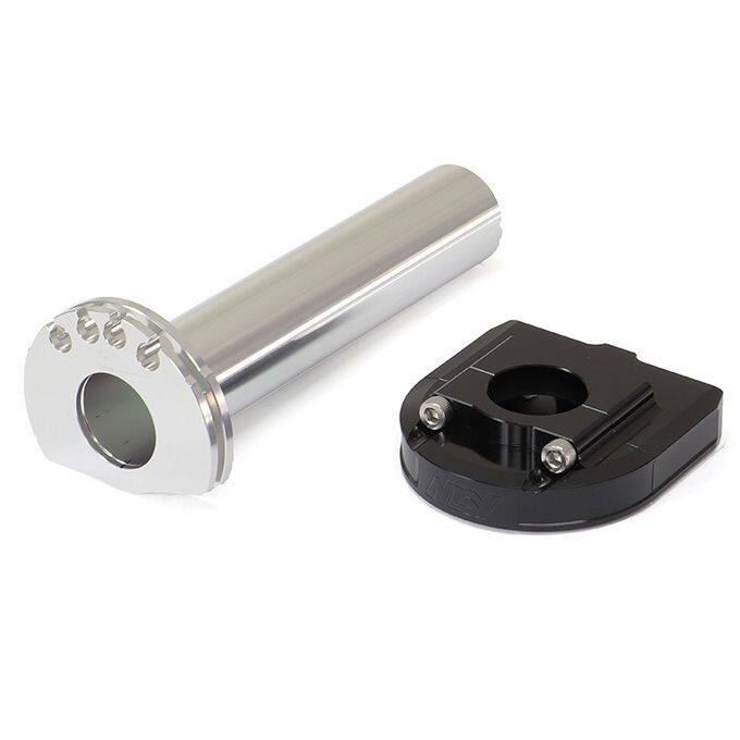 NCY エヌシーワイ N-25 Dual Cable Cam-Type Throttle Base AUGUR Cygnus X Mk7 125 155 NMAX SMAX Force YAMAHA ヤマハ スロットルホルダー ハンドル