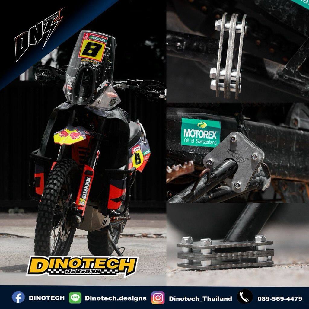 ■詳細説明DINOTECH Side Stand FootFor KTM 950 / 990 Adventure ＆ LC8 SeriesEnhanced Stability： Increases the side stand surface areatodistribute weight and prevent the bike from tipping over.- Prevents sinking into mud， sand， or soft ground.- Compatible with various KTM 950/990 models (2001-2015).- Made from high-grade Stainless Steel (Strong and Durable).- Ideal for touring and off-road adventure.- Precision-designed for a perfect fit and easy installation.■注意点※取扱説明書が付属する場合は外国語となります。※輸入商材の為、納期が遅れる場合がございます。あらかじめご了承ください。※メーカー都合により商品の仕様変更がある場合がございます。ご了承ください。※画像には他の製品が含まれている場合があります。※公道走行不可。　※画像はイメージです。■適合車種950 ADVENTURE&ensp;950 ADVENTURE 年式: 06-13990 ADVENTURE&ensp;990 ADVENTURE 年式: 06-13