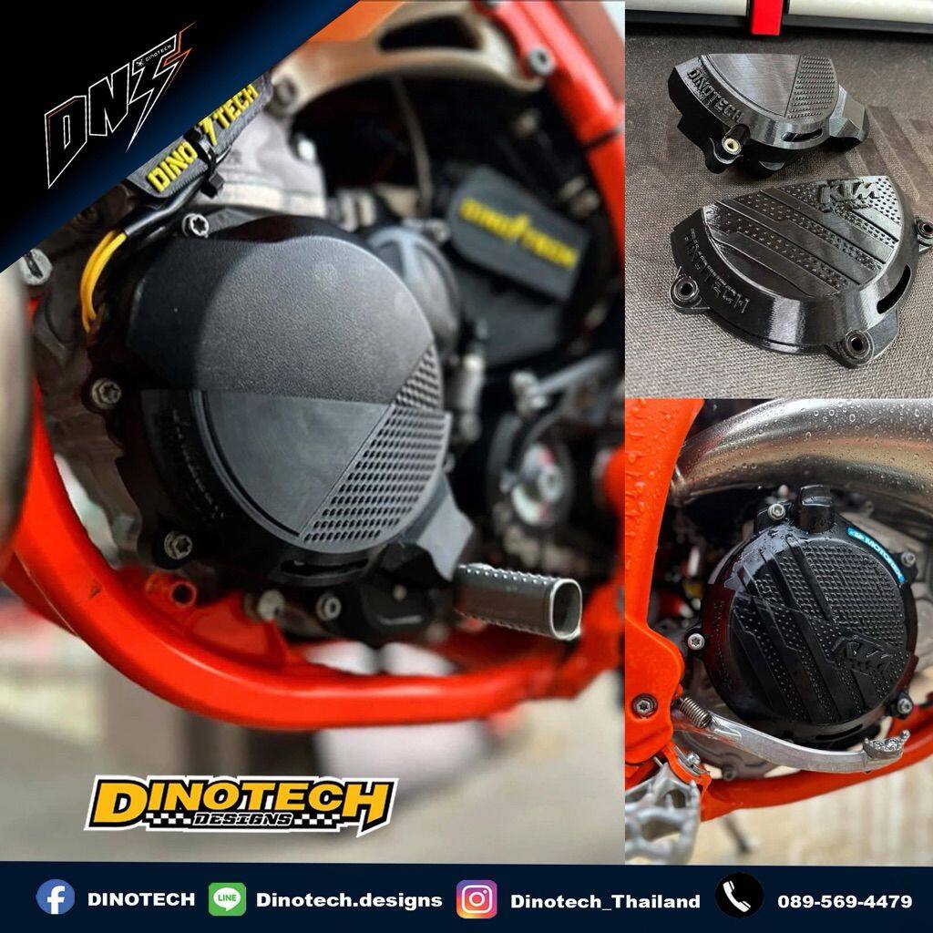 DINOTECH ダイノテック KTM EXC / XC-W 250/300 TBI 2024-2025 Protection Cover For Clutch and Ignition 250 300 エンジンカバーセット エンジンパーツ エンジン
