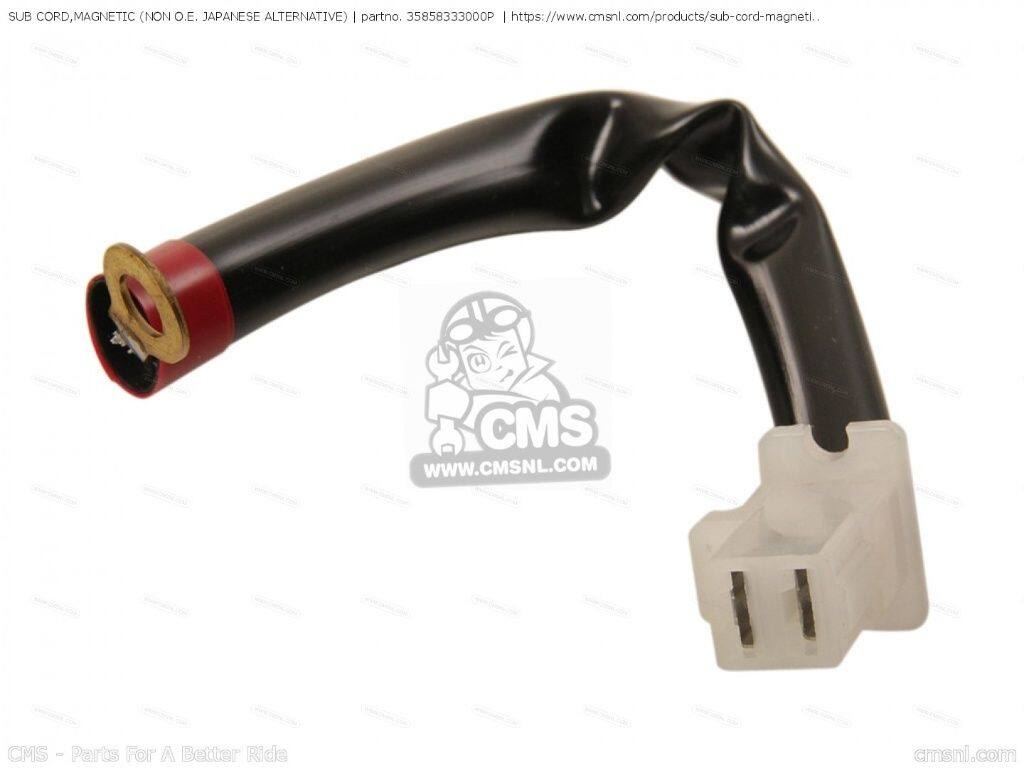 CMS シーエムエス SUB CORD，MAGNETIC (NON O.E. JAPANESE ALTERNATIVE)［35858333000P］ HONDA ホンダ その他電装パーツ 電装系