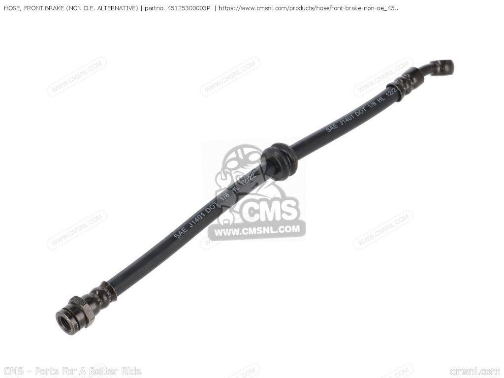 CMS シーエムエス HOSE， FRONT BRAKE (NON O.E. ALTERNATIVE)［45125300003P］ HONDA ホンダ ブレーキホース・クラッチホース ブレーキ