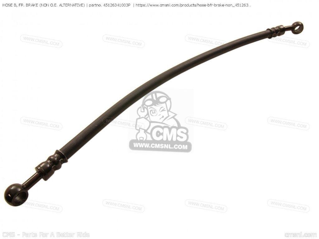 CMS シーエムエス FRONT BRAKE UPER HOSE B (NON O.E. ALTERNATIVE)［45126341003P］ HONDA ホンダ ブレーキホース・クラッチホース ブレーキ