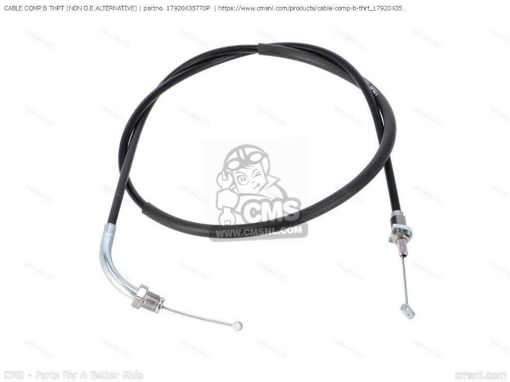 CMS シーエムエス CABLE COMP B THRT (NON O.E. ALTERNATIVE)［17920435770P］ XL500S XR500 HONDA ホンダ ワイヤーキット ハンドル周辺パーツ ハンドル
