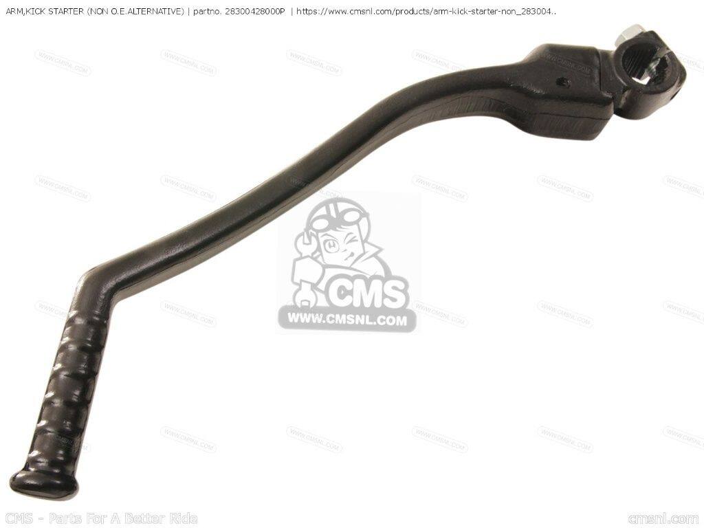 CMS シーエムエス ARM，KICK STARTER (NON O.E. ALTERNATIVE)［28300428000P］ XL250S CANADA XR250 HONDA ホンダ キックペダル エンジンパーツ エンジン(2.0)